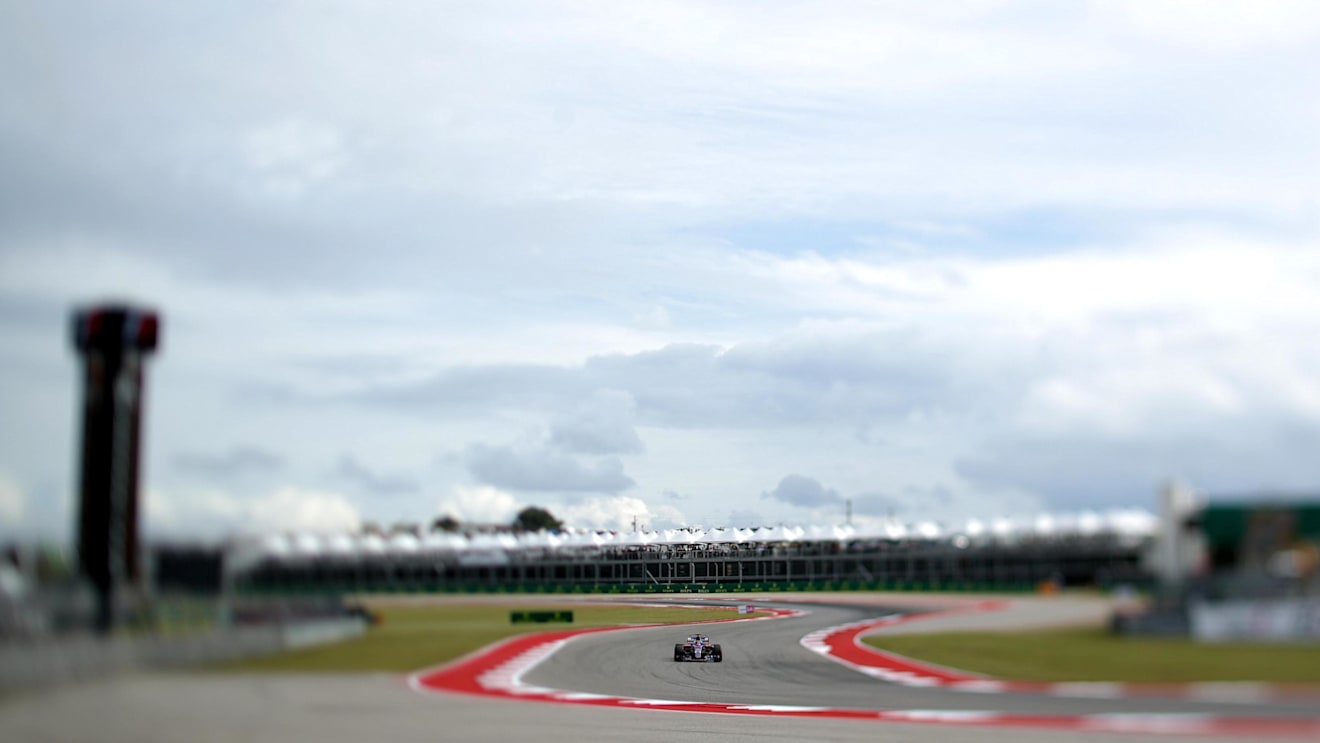 Brendon Hartley (NZL) Scuderia Toro Rosso STR12 at Formula One World Championship, Rd17, United States Grand Prix, Practice, Circuit of the Americas, Austin, Texas, USA, Friday 20 October 2017. © Kym Illman/Sutton Images