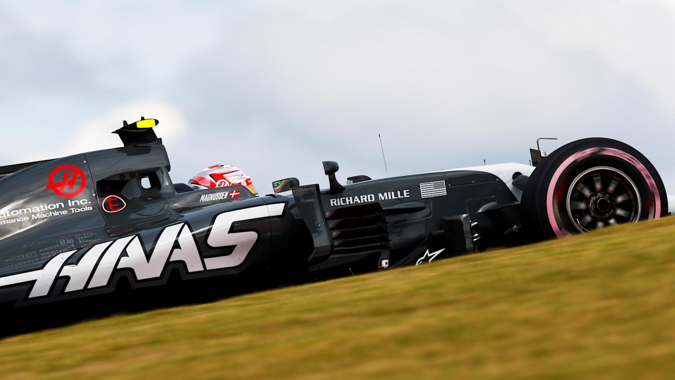 Kevin Magnussen (DEN) Haas VF-17 at Formula One World Championship, Rd17, United States Grand Prix, Practice, Circuit of the Americas, Austin, Texas, USA, Friday 20 October 2017. © Sam Bloxham/LAT/Sutton Images