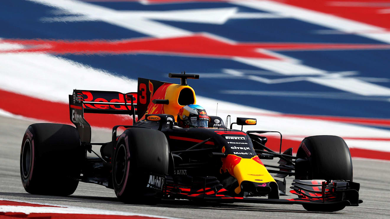 Daniel Ricciardo (AUS) Red Bull Racing RB13 at Formula One World Championship, Rd17, United States Grand Prix, Qualifying, Circuit of the Americas, Austin, Texas, USA, Saturday 21 October 2017. © Manuel Goria/Sutton Images