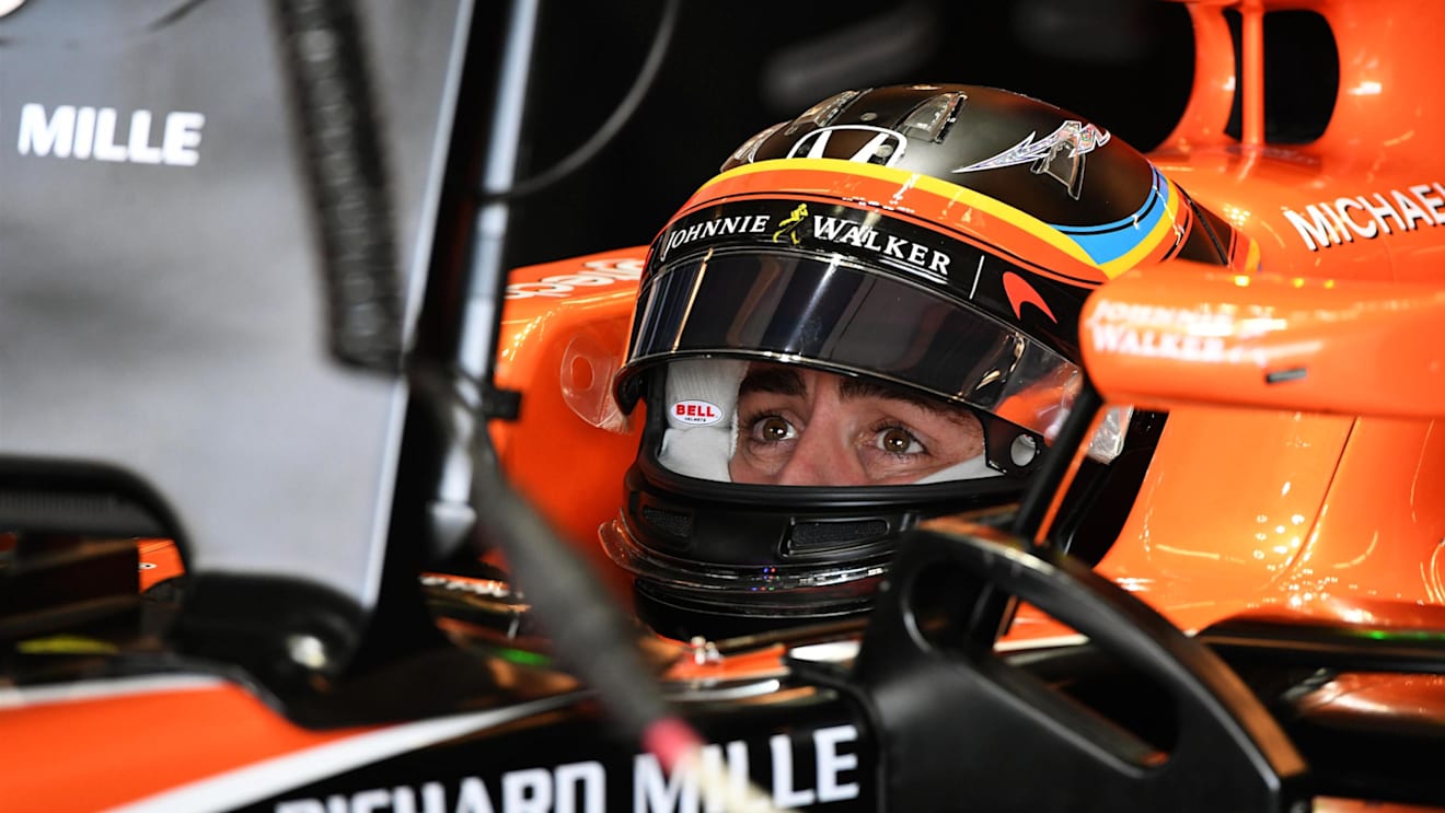 Fernando Alonso (ESP) McLaren MCL32 at Formula One World Championship, Rd17, United States Grand Prix, Qualifying, Circuit of the Americas, Austin, Texas, USA, Saturday 21 October 2017. © Mark Sutton/Sutton Images