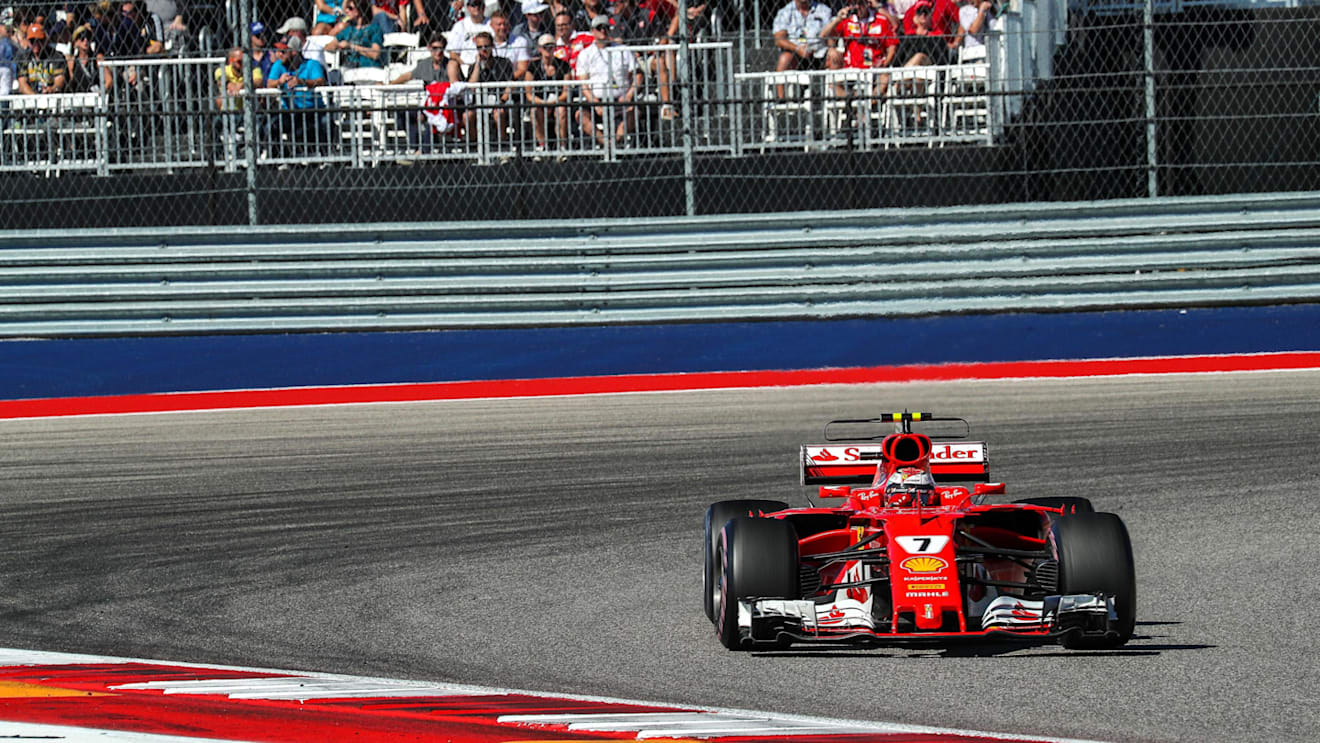 Kimi Raikkonen (FIN) Ferrari SF70-H at Formula One World Championship, Rd17, United States Grand Prix, Race, Circuit of the Americas, Austin, Texas, USA, Sunday 22 October 2017. © Kym Illman/Sutton Images