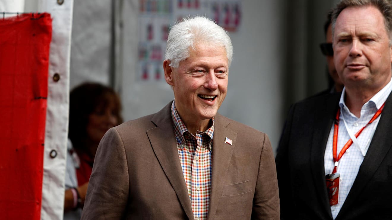 Bill Clinton (USA) at Formula One World Championship, Rd17, United States Grand Prix, Race, Circuit of the Americas, Austin, Texas, USA, Sunday 22 October 2017. © Manuel Goria/Sutton Images
