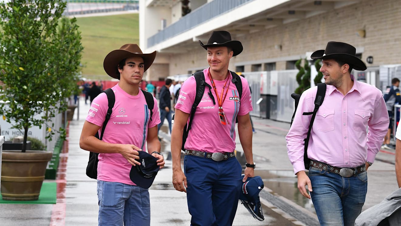 Lance Stroll (CDN) Williams at Formula One World Championship, Rd17, United States Grand Prix, Race, Circuit of the Americas, Austin, Texas, USA, Sunday 22 October 2017. © Mark Sutton/Sutton Images