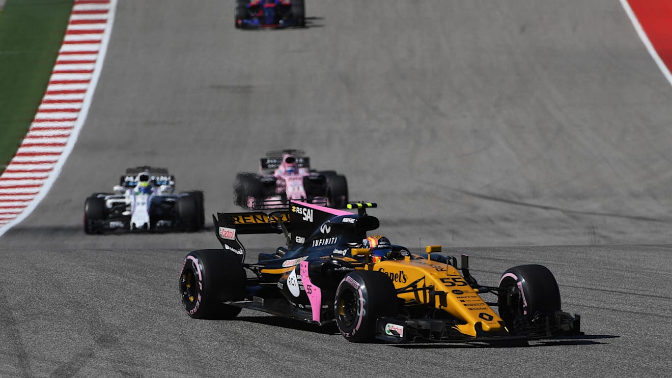 Carlos Sainz (ESP) Renault Sport F1 Team RS17 at Formula One World Championship, Rd17, United States Grand Prix, Race, Circuit of the Americas, Austin, Texas, USA, Sunday 22 October 2017. © Mark Sutton/Sutton Images