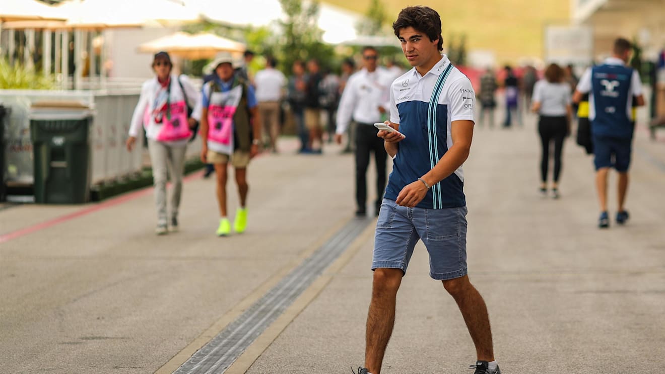 Lance Stroll (CDN) Williams at Formula One World Championship, Rd17, United States Grand Prix, Preparations, Circuit of the Americas, Austin, Texas, USA, Thursday 19 October 2017. © Kym Illman/Sutton Images