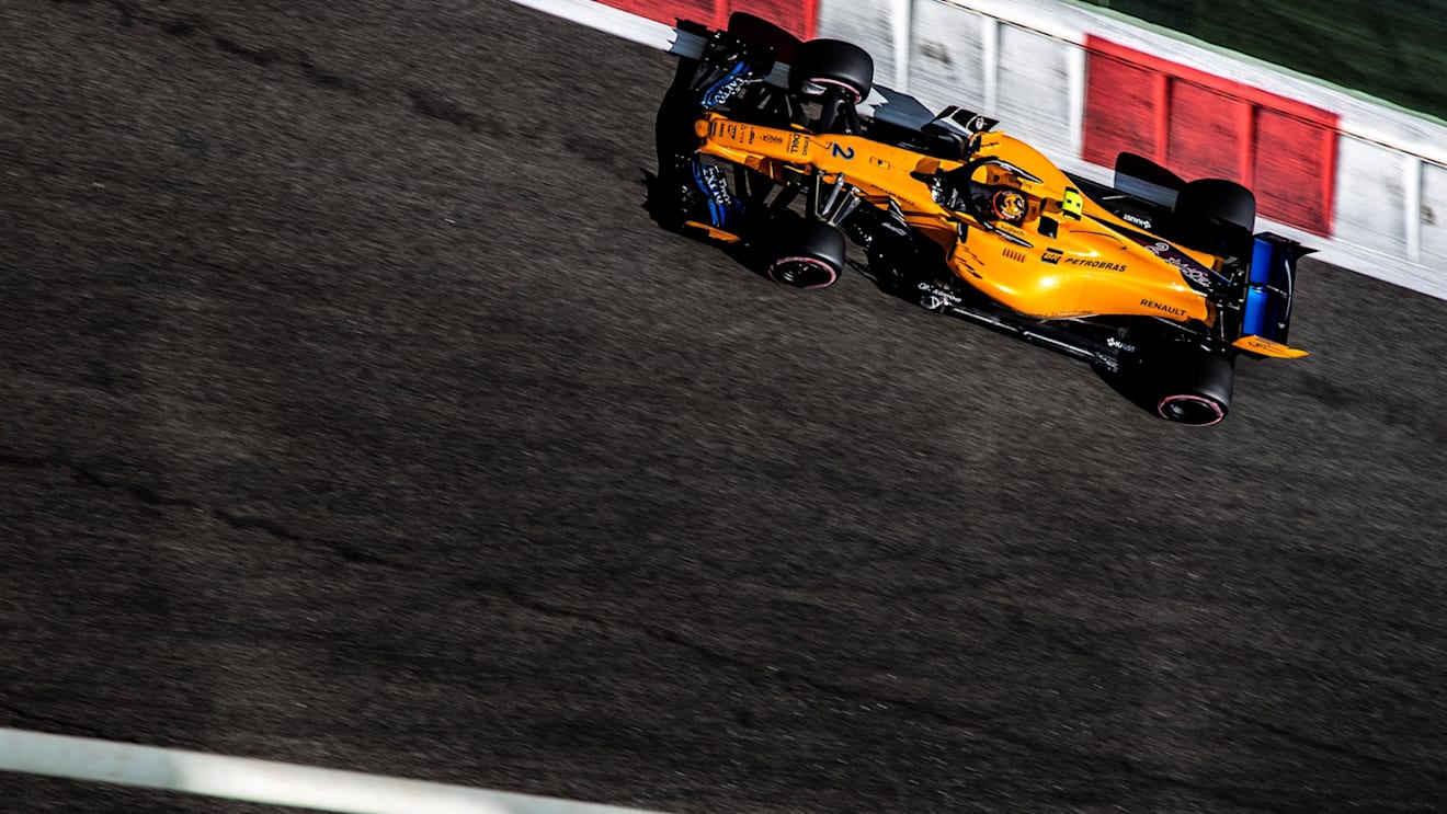Stoffel Vandoorne, McLaren MCL33 at Formula One World Championship, Rd21, Abu Dhabi Grand Prix, Practice, Yas Marina Circuit, Abu Dhabi, UAE, Friday 23 November 2018.