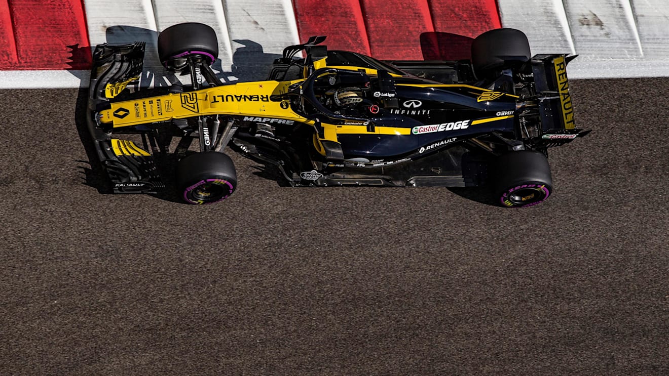 Nico Hulkenberg, Renault Sport F1 Team R.S. 18 at Formula One World Championship, Rd21, Abu Dhabi Grand Prix, Practice, Yas Marina Circuit, Abu Dhabi, UAE, Friday 23 November 2018.
