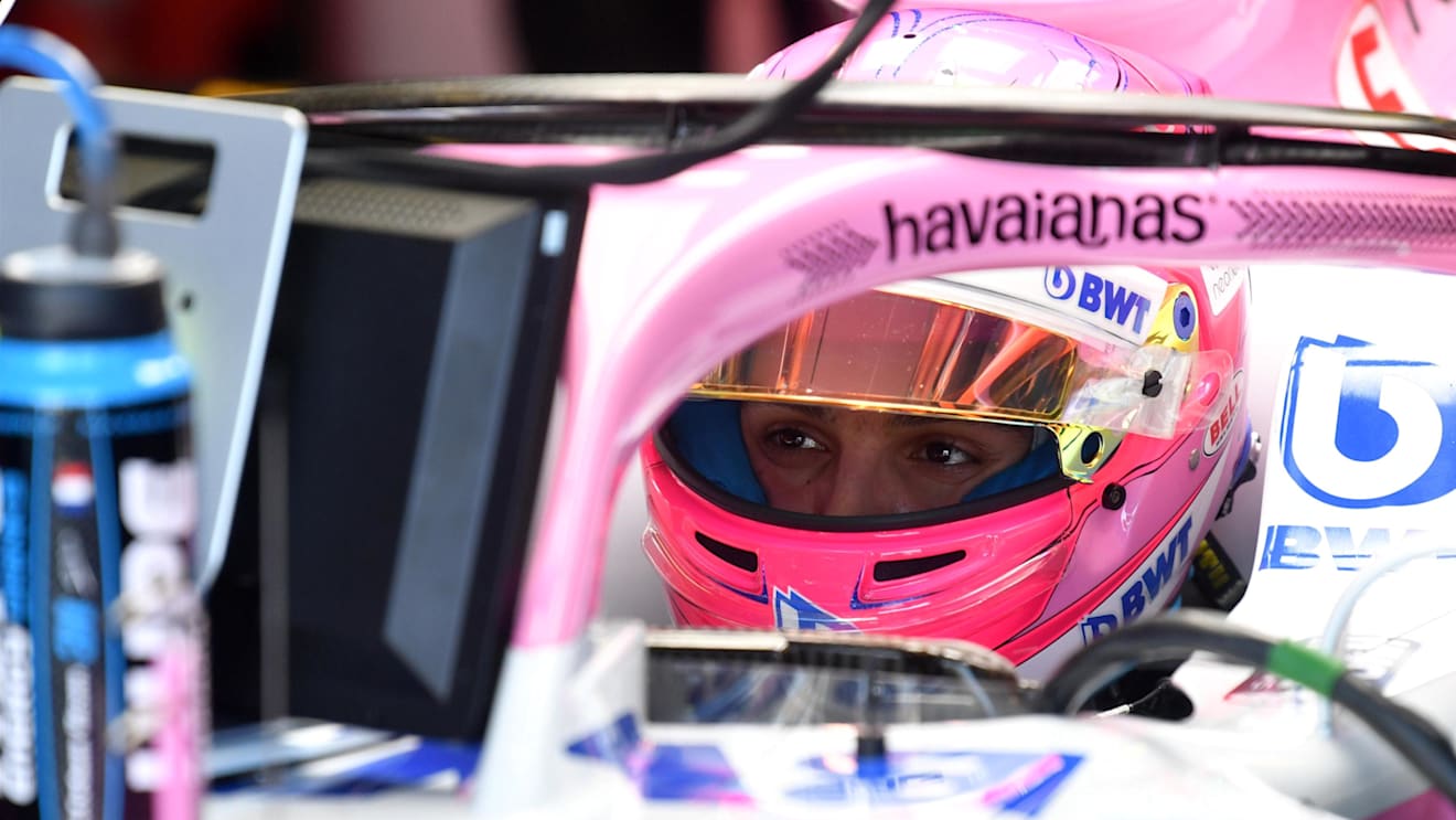 Esteban Ocon (FRA) Force India VJM11 at Formula One World Championship, Rd1, Australian Grand Prix, Practice, Melbourne, Australia, Friday 23 March 2018. © Mark Sutton/Sutton Images