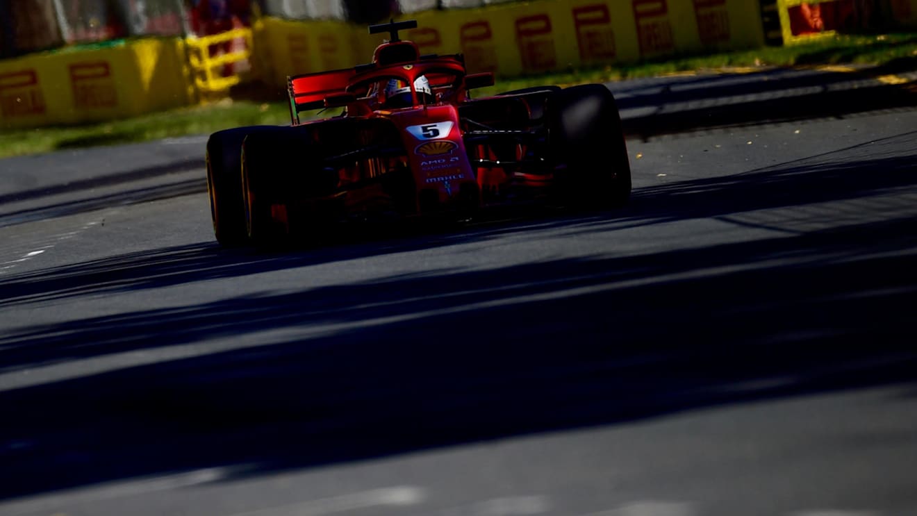 Sebastian Vettel (GER) Ferrari SF-71H at Formula One World Championship, Rd1, Australian Grand Prix, Practice, Melbourne, Australia, Friday 23 March 2018. © Jerry Andre/Sutton Images