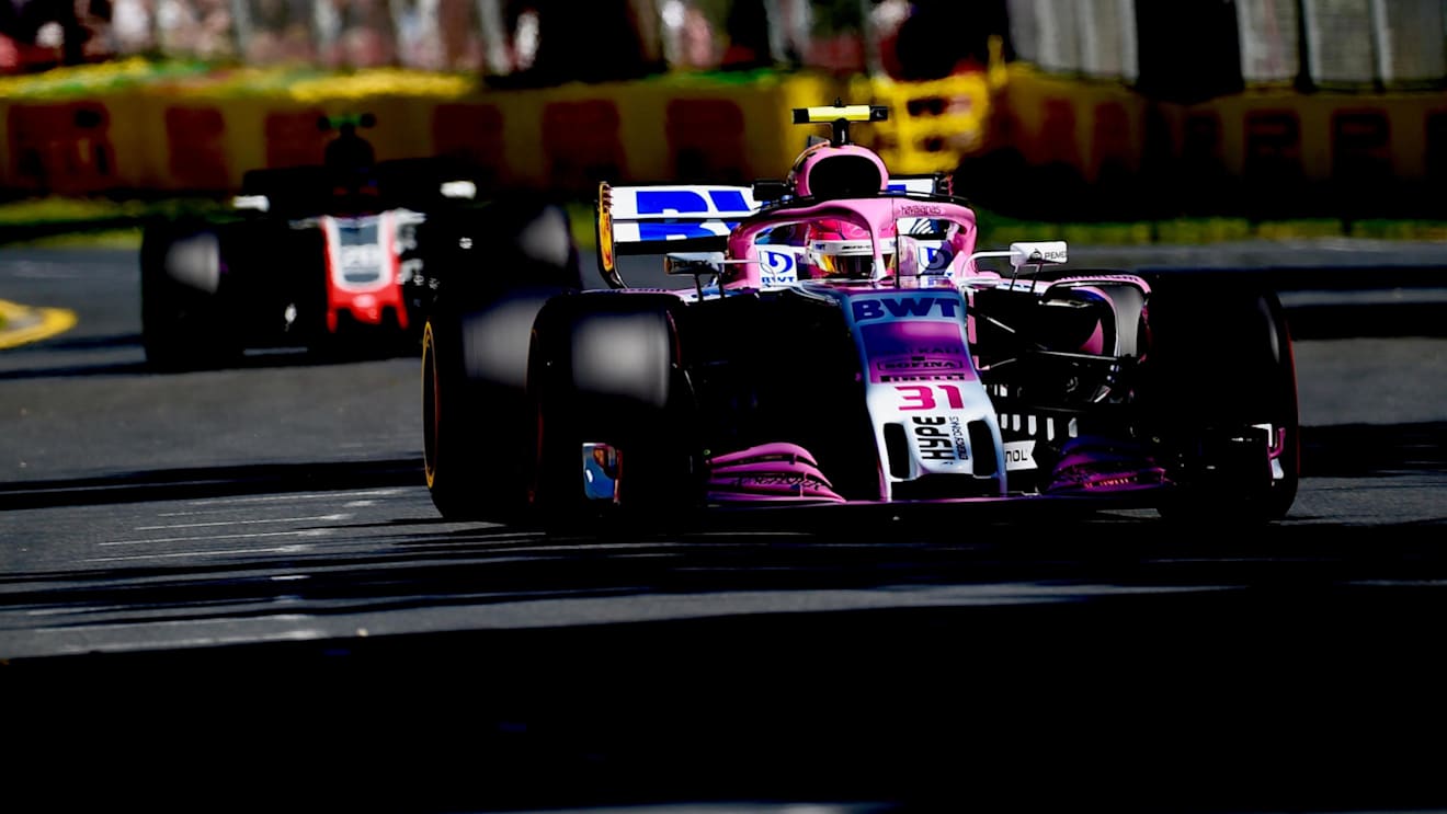 Esteban Ocon (FRA) Force India VJM11 at Formula One World Championship, Rd1, Australian Grand Prix, Practice, Melbourne, Australia, Friday 23 March 2018. © Jerry Andre/Sutton Images