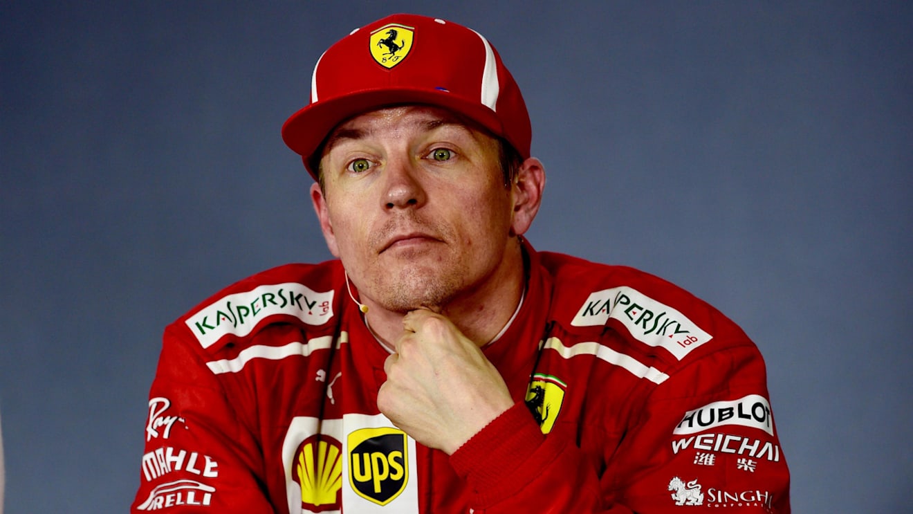 Kimi Raikkonen (FIN) Ferrari in the Press Conference at Formula One World Championship, Rd1, Australian Grand Prix, Qualifying, Melbourne, Australia, Saturday 24 March 2018. © Jerry Andre/Sutton Images