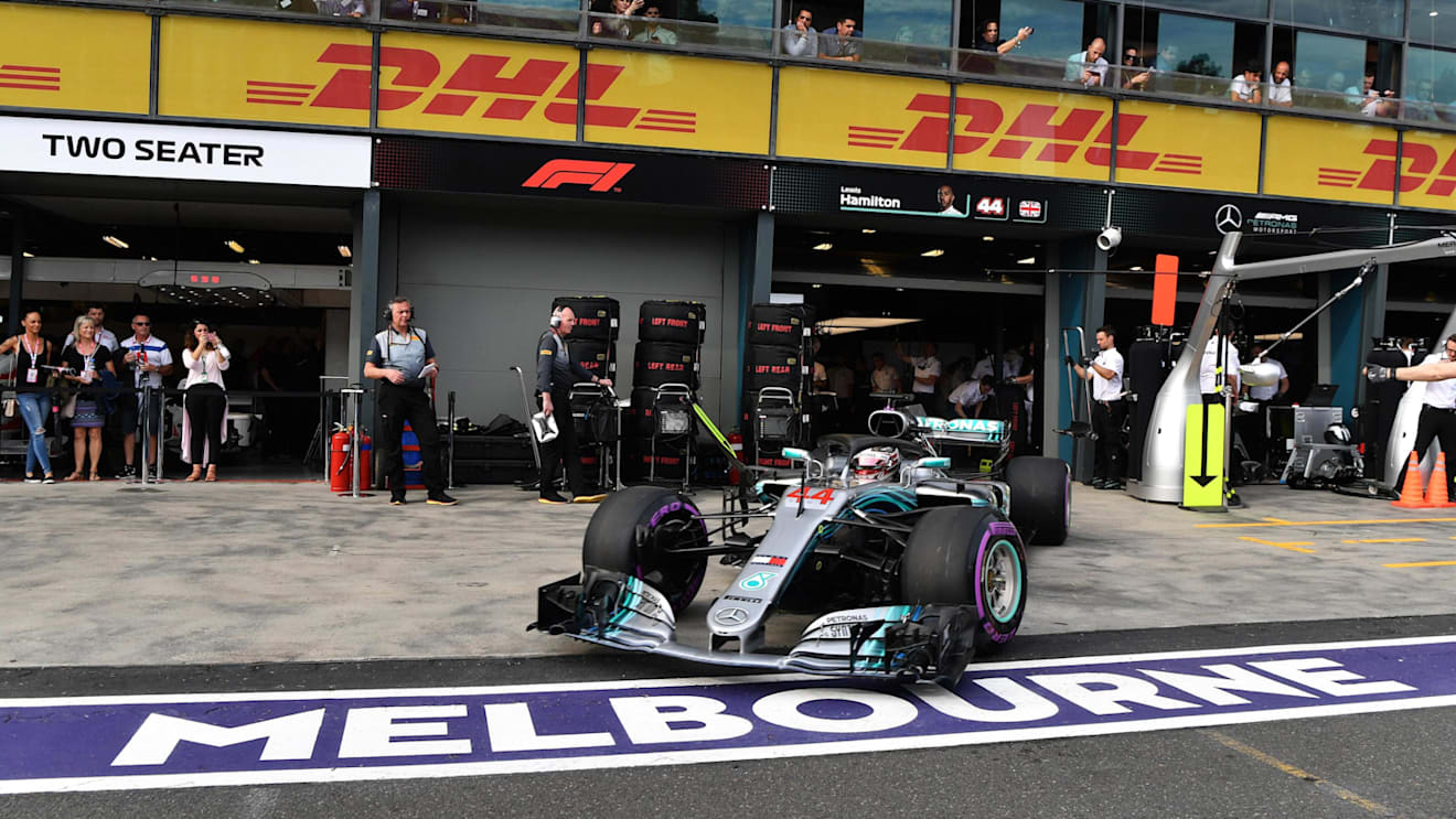 Lewis Hamilton (GBR) Mercedes-AMG F1 W09 EQ Power+ at Formula One World Championship, Rd1, Australian Grand Prix, Qualifying, Melbourne, Australia, Saturday 24 March 2018. © Mark Sutton/Sutton Images