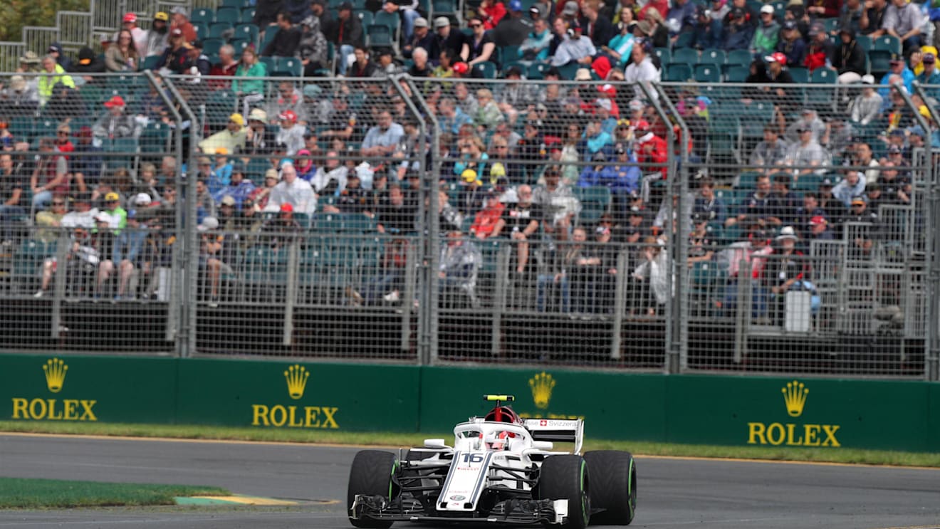 Charles Leclerc (MON) Alfa Romeo Sauber C37 at Formula One World Championship, Rd1, Australian Grand Prix, Qualifying, Melbourne, Australia, Saturday 24 March 2018. © Dirk Klynsmith/Sutton Images