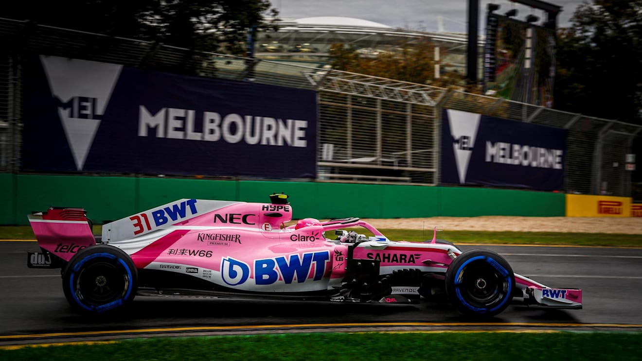 Esteban Ocon (FRA) Force India VJM11 at Formula One World Championship, Rd1, Australian Grand Prix, Qualifying, Melbourne, Australia, Saturday 24 March 2018. © Manuel Goria/Sutton Images