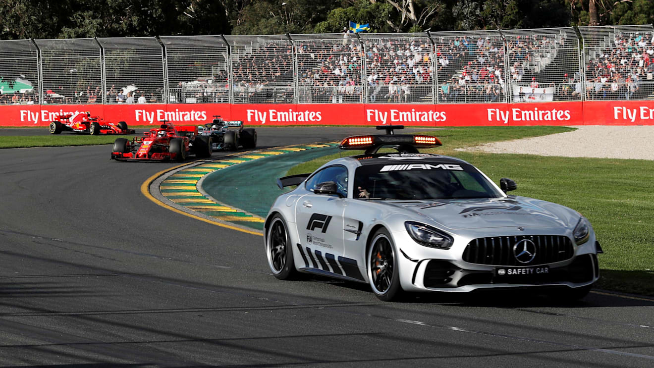 Safety car leads the field at Formula One World Championship, Rd1, Australian Grand Prix, Race, Melbourne, Australia, Sunday 25 March 2018. © Manuel Goria/Sutton Images