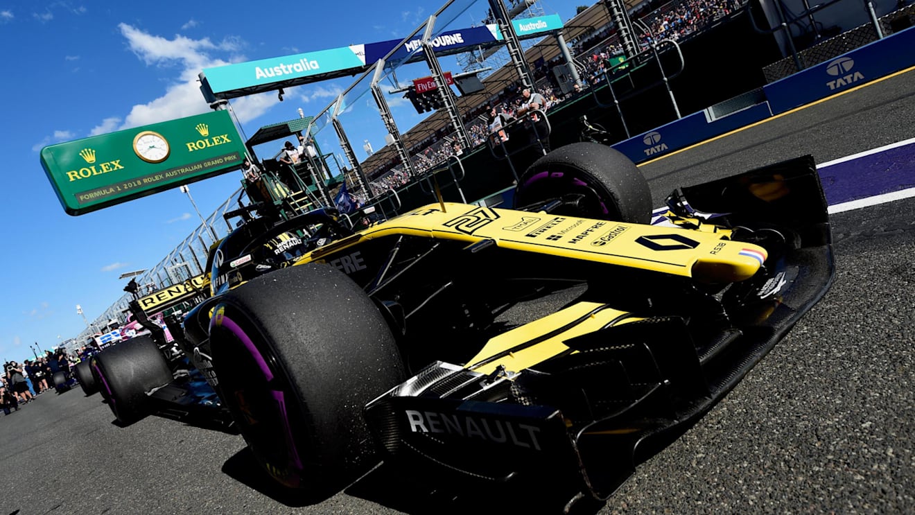 Nico Hulkenberg (GER) Renault Sport F1 Team RS18 at Formula One World Championship, Rd1, Australian Grand Prix, Race, Melbourne, Australia, Sunday 25 March 2018. © Jerry Andre/Sutton Images