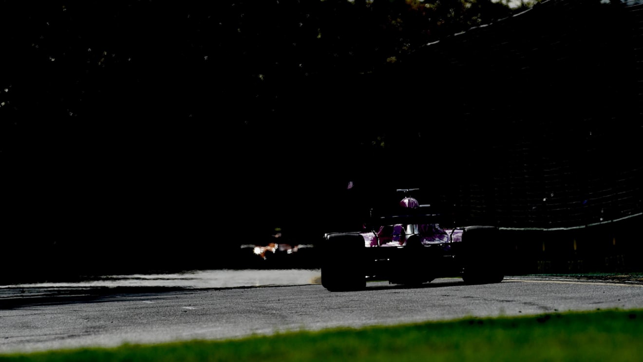 Sergio Perez (MEX) Force India VJM11 at Formula One World Championship, Rd1, Australian Grand Prix, Race, Melbourne, Australia, Sunday 25 March 2018. © Jerry Andre/Sutton Images