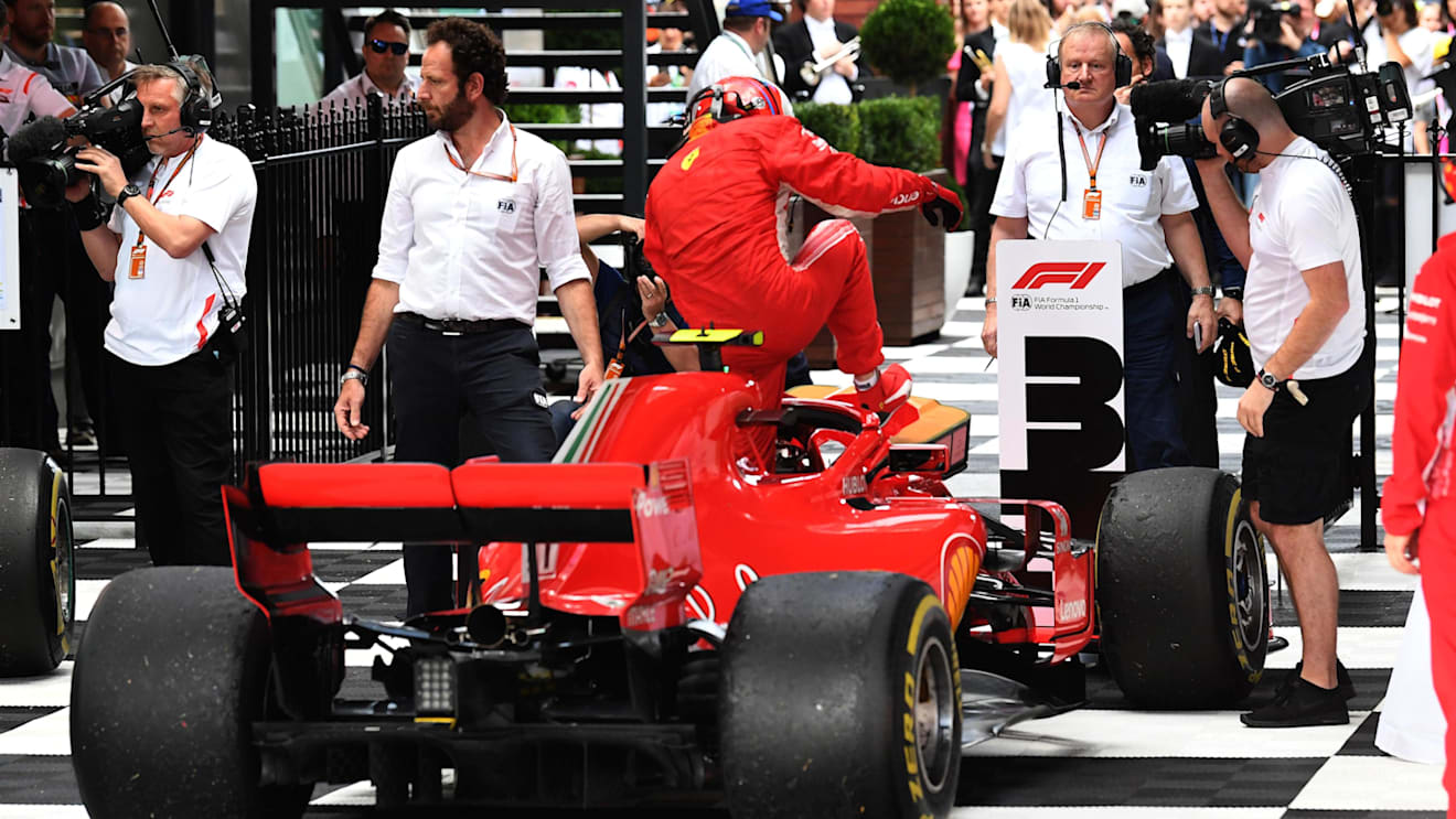 Kimi Raikkonen (FIN) Ferrari SF-71H in parc ferme at Formula One World Championship, Rd1, Australian Grand Prix, Race, Melbourne, Australia, Sunday 25 March 2018. © Mark Sutton/Sutton Images