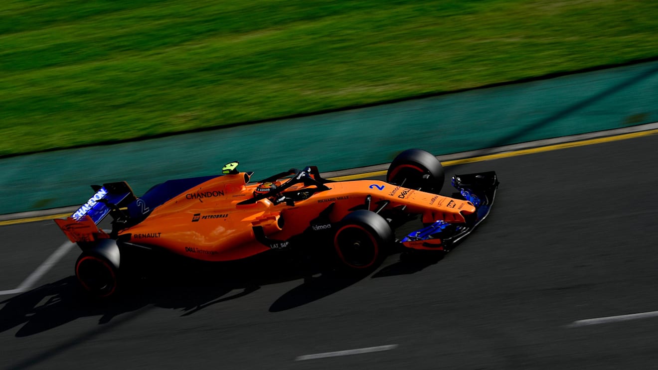 Stoffel Vandoorne (BEL) McLaren MCL33 at Formula One World Championship, Rd1, Australian Grand Prix, Race, Melbourne, Australia, Sunday 25 March 2018. © Jerry Andre/Sutton Images
