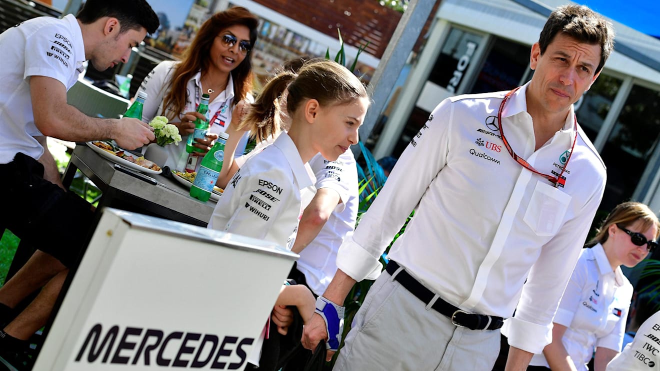 Toto Wolff (AUT) Mercedes AMG F1 Director of Motorsport at Formula One World Championship, Rd1, Australian Grand Prix, Preparations, Melbourne, Australia, Thursday 22 March 2018. © Jerry Andre/Sutton Images