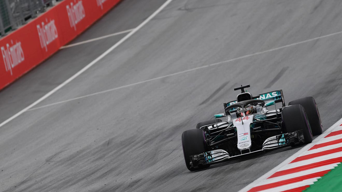 Lewis Hamilton (GBR) Mercedes-AMG F1 W09 EQ Power+ at Formula One World Championship, Rd9, Austrian Grand Prix, Practice, Spielberg, Austria, Friday 29 June 2018. © Jerry Andre/Sutton Images