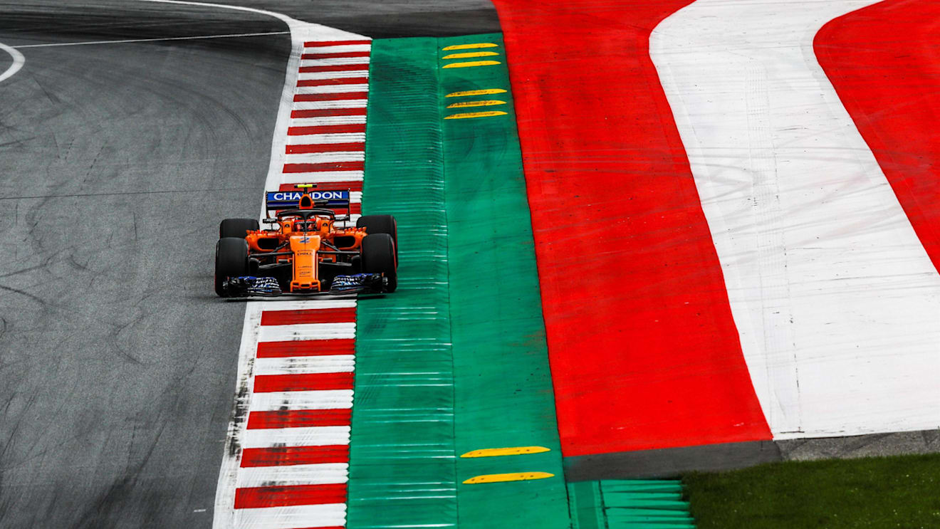 Stoffel Vandoorne (BEL) McLaren MCL33 at Formula One World Championship, Rd9, Austrian Grand Prix, Practice, Spielberg, Austria, Friday 29 June 2018. © Manuel Goria/Sutton Images