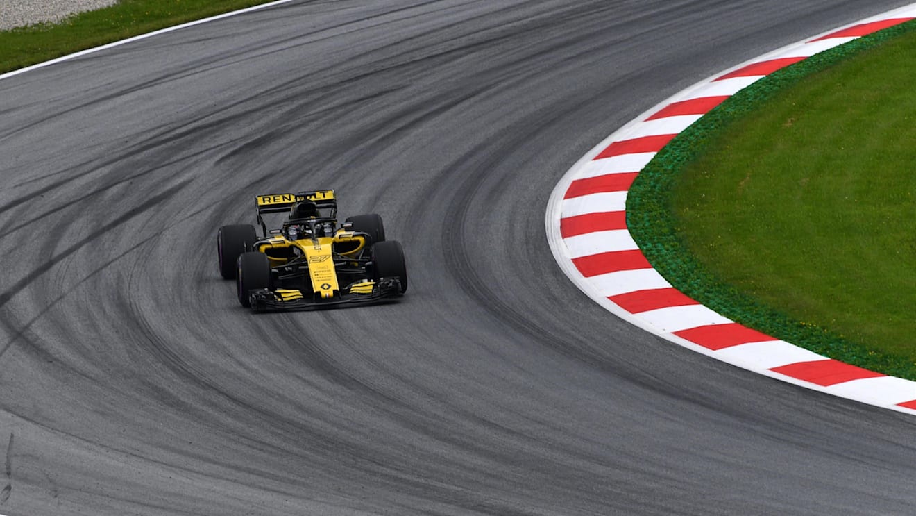 Nico Hulkenberg (GER) Renault Sport F1 Team RS18 at Formula One World Championship, Rd9, Austrian Grand Prix, Practice, Spielberg, Austria, Friday 29 June 2018. © Jerry Andre/Sutton Images