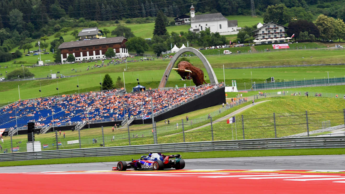 Pierre Gasly (FRA) Scuderia Toro Rosso STR13 at Formula One World Championship, Rd9, Austrian Grand Prix, Practice, Spielberg, Austria, Friday 29 June 2018. © Jerry Andre/Sutton Images