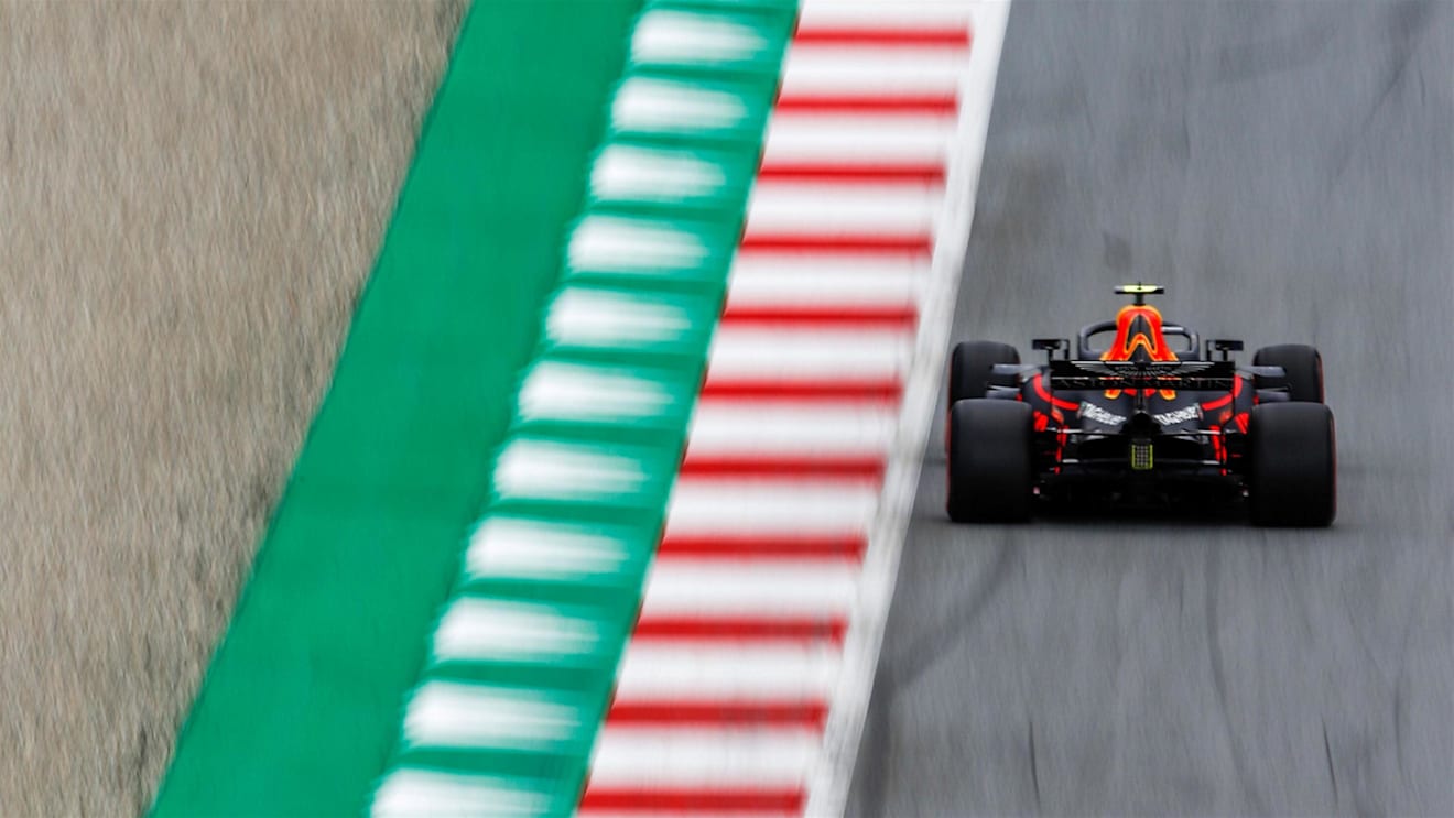 Max Verstappen (NED) Red Bull Racing RB14 at Formula One World Championship, Rd9, Austrian Grand Prix, Qualifying, Spielberg, Austria, Saturday 30 June 2018. © Manuel Goria/Sutton Images