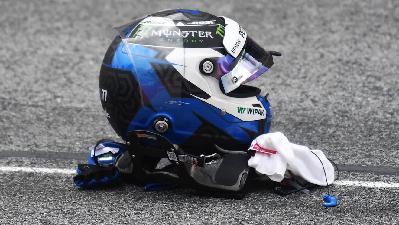 Valtteri Bottas (FIN) Mercedes-AMG F1 helmet at Formula One World Championship, Rd9, Austrian Grand Prix, Qualifying, Spielberg, Austria, Saturday 30 June 2018. © Mark Sutton/Sutton Images