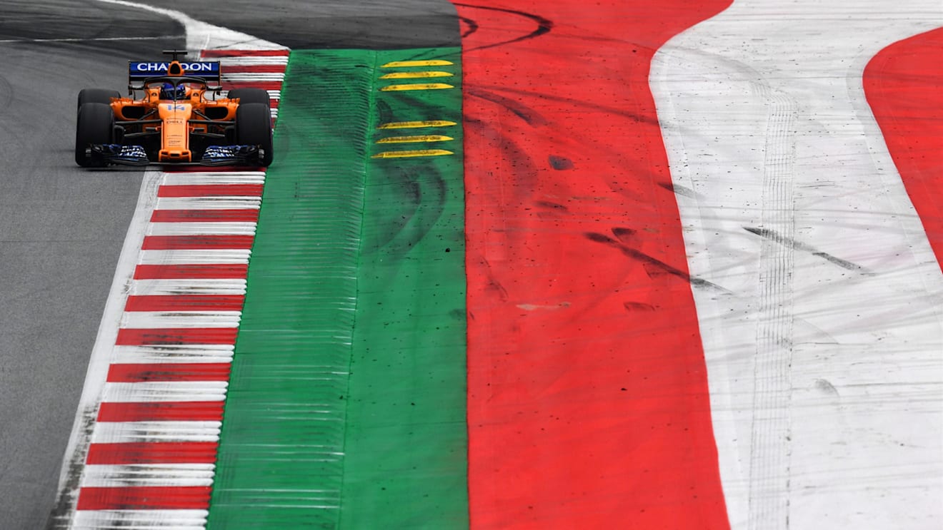 Fernando Alonso (ESP) McLaren MCL33 at Formula One World Championship, Rd9, Austrian Grand Prix, Qualifying, Spielberg, Austria, Saturday 30 June 2018. © Mark Sutton/Sutton Images