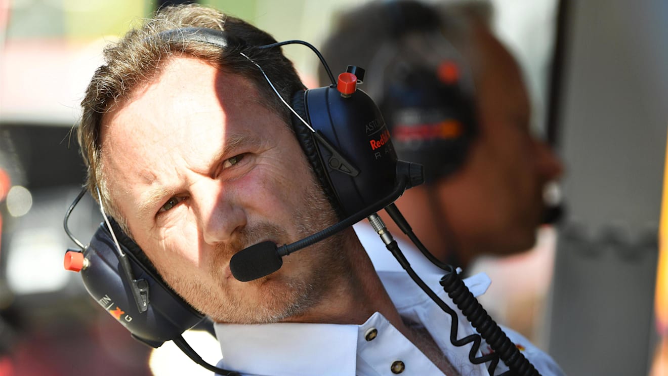 Christian Horner (GBR) Red Bull Racing Team Principal at Formula One World Championship, Rd9, Austrian Grand Prix, Race, Spielberg, Austria, Sunday 1 July 2018. © Mark Sutton/Sutton Images