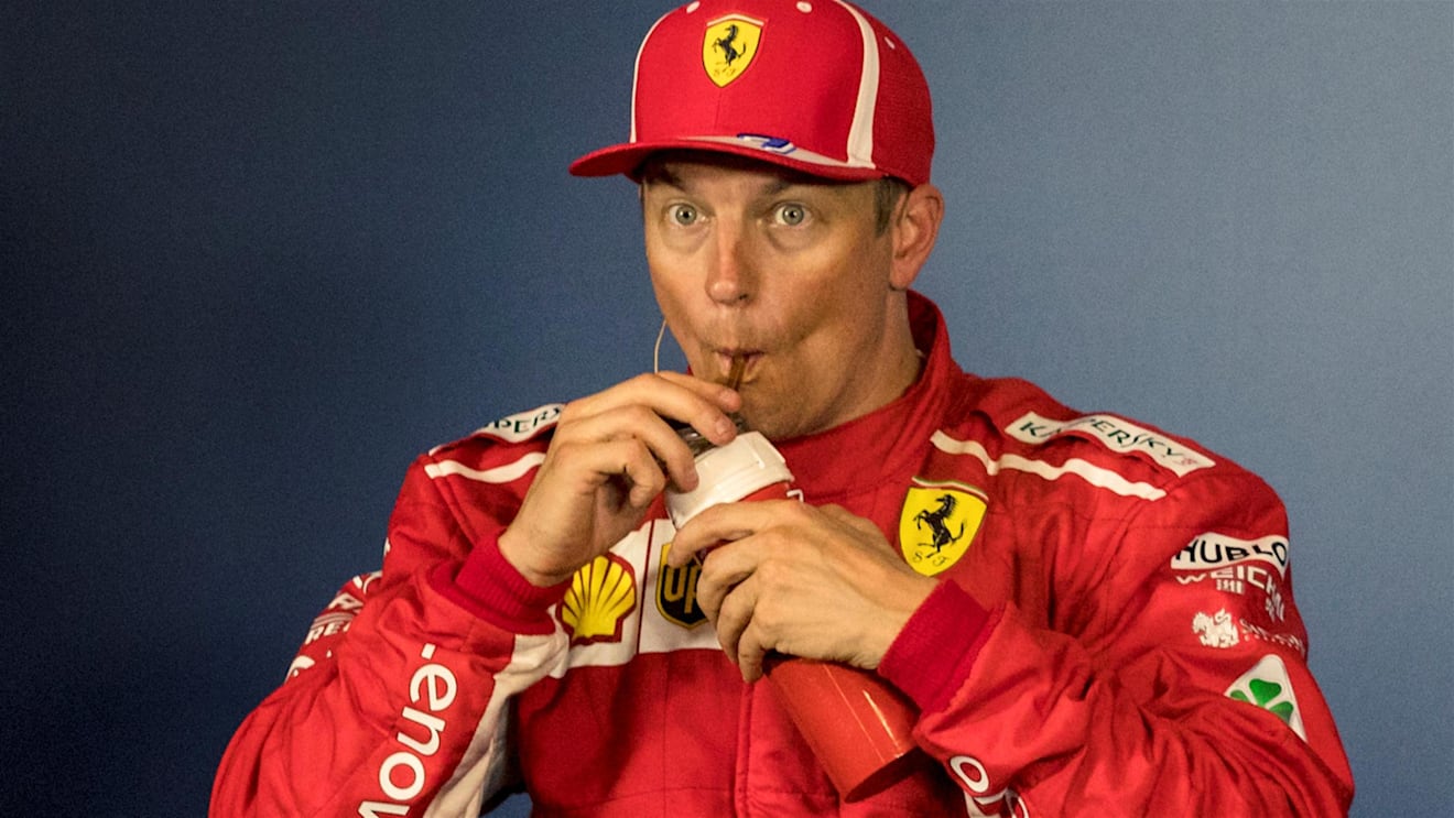 Kimi Raikkonen (FIN) Ferrari in the Press Conference at Formula One World Championship, Rd9, Austrian Grand Prix, Race, Spielberg, Austria, Sunday 1 July 2018. © Manuel Goria/Sutton Images