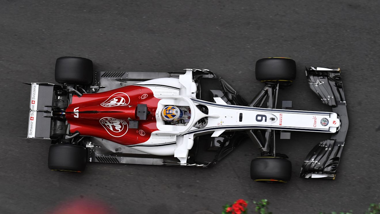 Marcus Ericsson (SWE) Alfa Romeo Sauber C37 at Formula One World Championship, Rd4, Azerbaijan Grand Prix, Practice, Baku City Circuit, Baku, Azerbaijan, Friday 27 April 2018. © Jerry Andre/Sutton Images