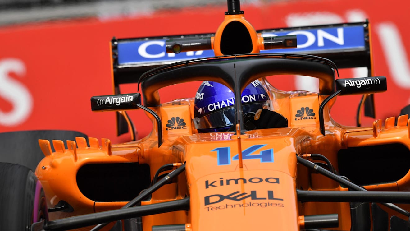 Fernando Alonso (ESP) McLaren MCL33 at Formula One World Championship, Rd4, Azerbaijan Grand Prix, Practice, Baku City Circuit, Baku, Azerbaijan, Friday 27 April 2018. © Jerry Andre/Sutton Images