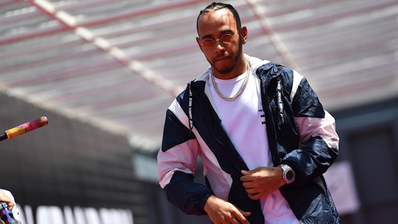 Lewis Hamilton (GBR) Mercedes-AMG F1 at Formula One World Championship, Rd4, Azerbaijan Grand Prix, Practice, Baku City Circuit, Baku, Azerbaijan, Friday 27 April 2018. © Jerry Andre/Sutton Images