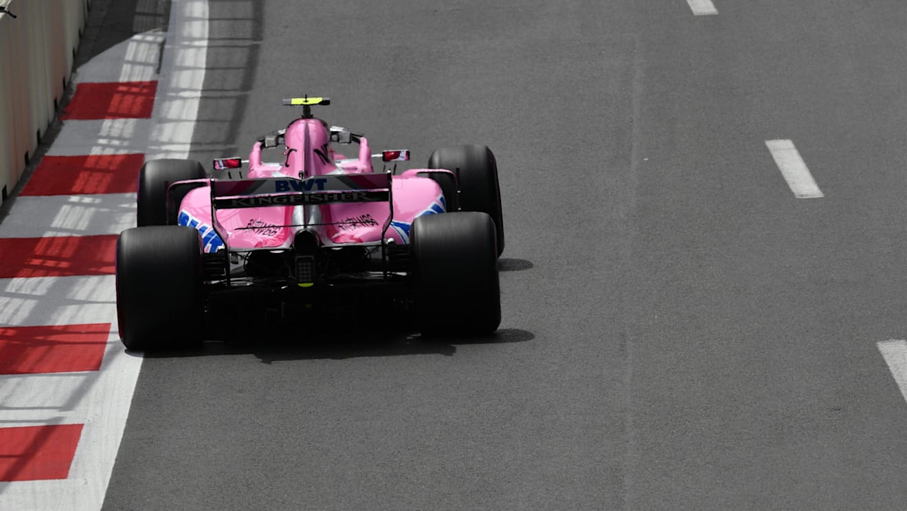 Esteban Ocon (FRA) Force India VJM11 at Formula One World Championship, Rd4, Azerbaijan Grand Prix, Practice, Baku City Circuit, Baku, Azerbaijan, Friday 27 April 2018. © Jerry Andre/Sutton Images