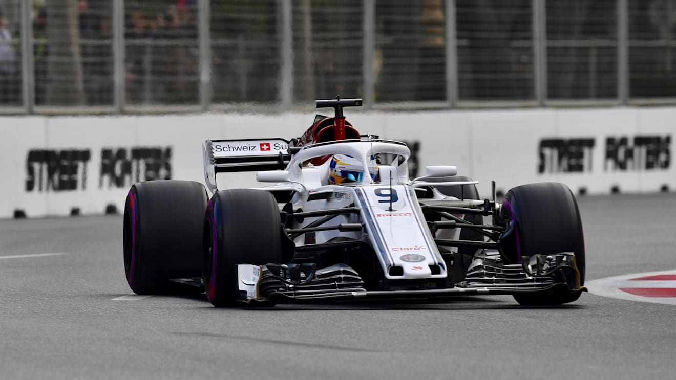 Marcus Ericsson (SWE) Alfa Romeo Sauber C37 at Formula One World Championship, Rd4, Azerbaijan Grand Prix, Qualifying, Baku City Circuit, Baku, Azerbaijan, Saturday 28 April 2018. © Jerry Andre/Sutton Images