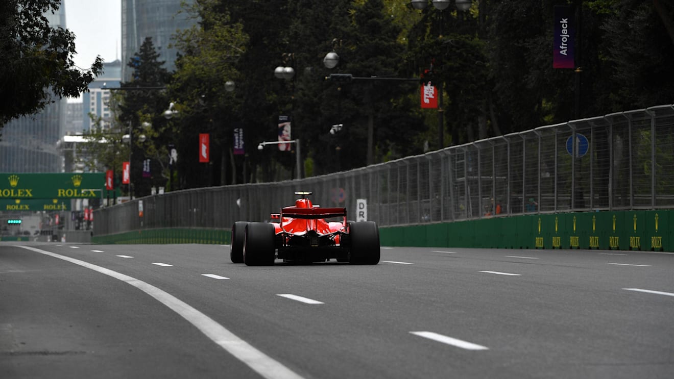Kimi Raikkonen (FIN) Ferrari SF-71H at Formula One World Championship, Rd4, Azerbaijan Grand Prix, Qualifying, Baku City Circuit, Baku, Azerbaijan, Saturday 28 April 2018. © Mark Sutton/Sutton Images