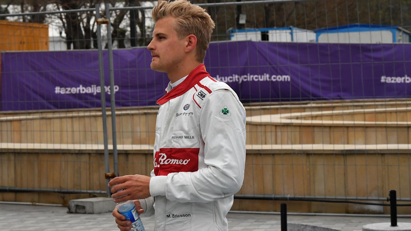 Marcus Ericsson (SWE) Alfa Romeo Sauber F1 Team at Formula One World Championship, Rd4, Azerbaijan Grand Prix, Race, Baku City Circuit, Baku, Azerbaijan, Sunday 29 April 2018. © Mark Sutton/Sutton Images
