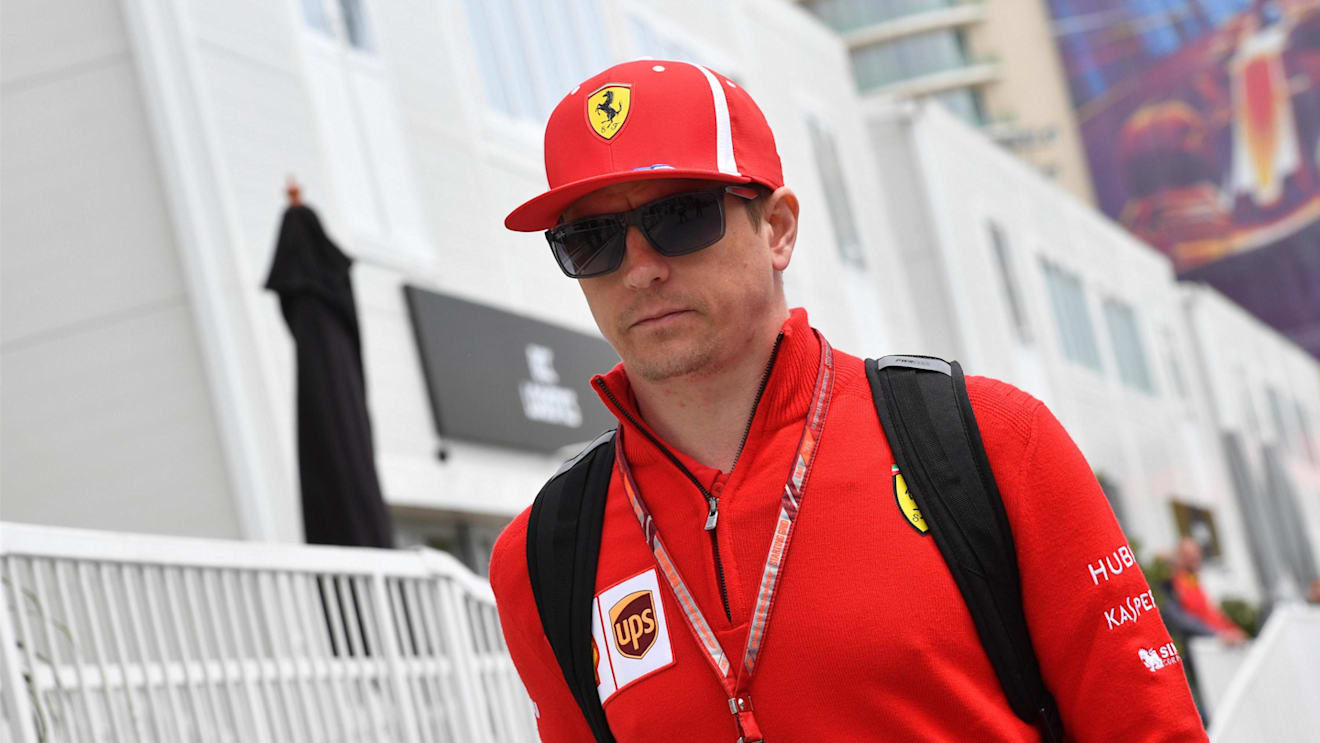 Kimi Raikkonen (FIN) Ferrari at Formula One World Championship, Rd4, Azerbaijan Grand Prix, Race, Baku City Circuit, Baku, Azerbaijan, Sunday 29 April 2018. © Jerry Andre/Sutton Images