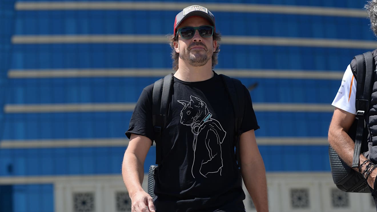 Fernando Alonso (ESP) McLaren at Formula One World Championship, Rd4, Azerbaijan Grand Prix, Preparations, Baku City Circuit, Baku, Azerbaijan, Thursday 26 April 2018. © Simon Galloway/Sutton Images
