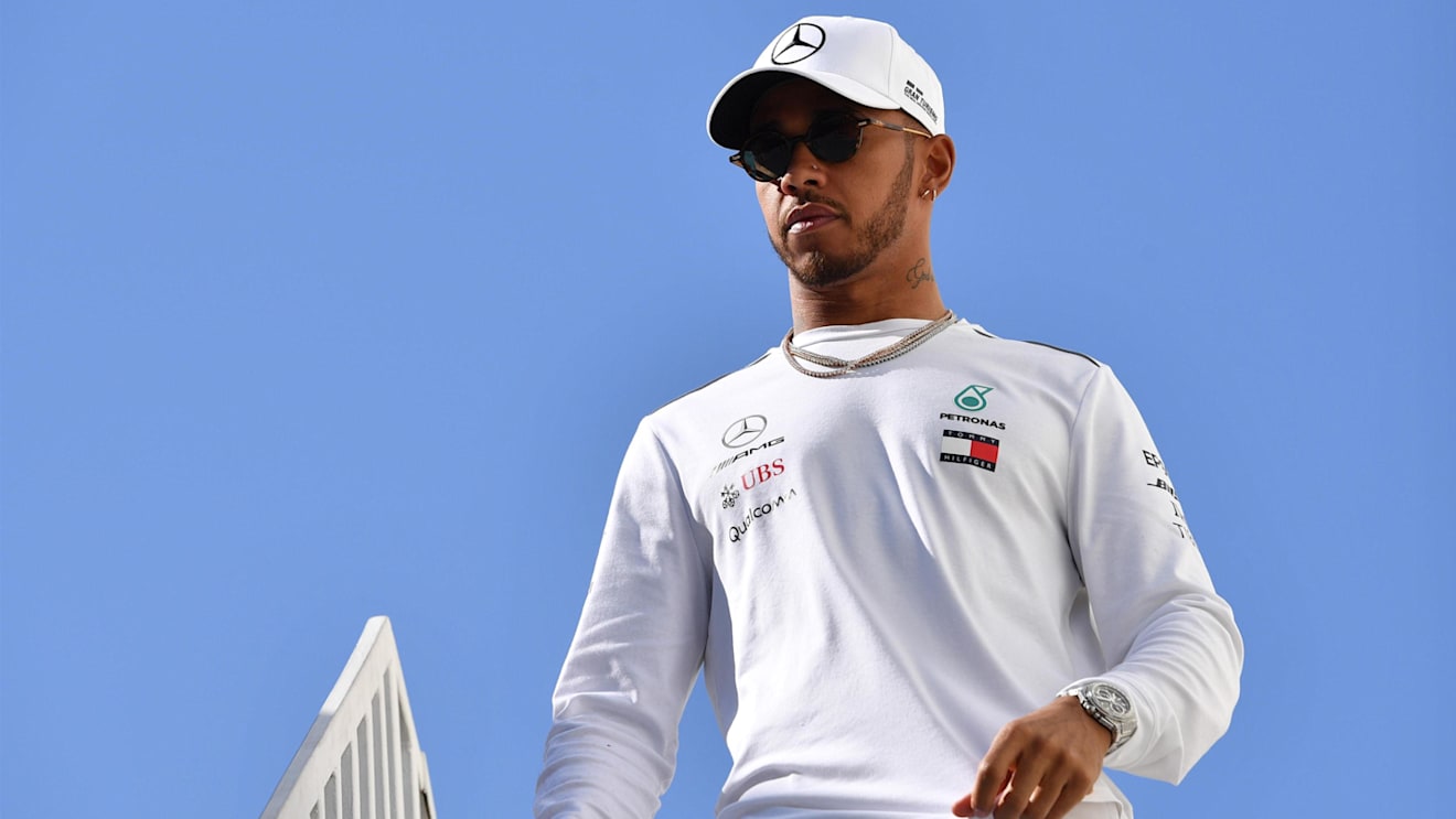 Lewis Hamilton (GBR) Mercedes-AMG F1 at Formula One World Championship, Rd4, Azerbaijan Grand Prix, Preparations, Baku City Circuit, Baku, Azerbaijan, Thursday 26 April 2018. © Jerry Andre/Sutton Images