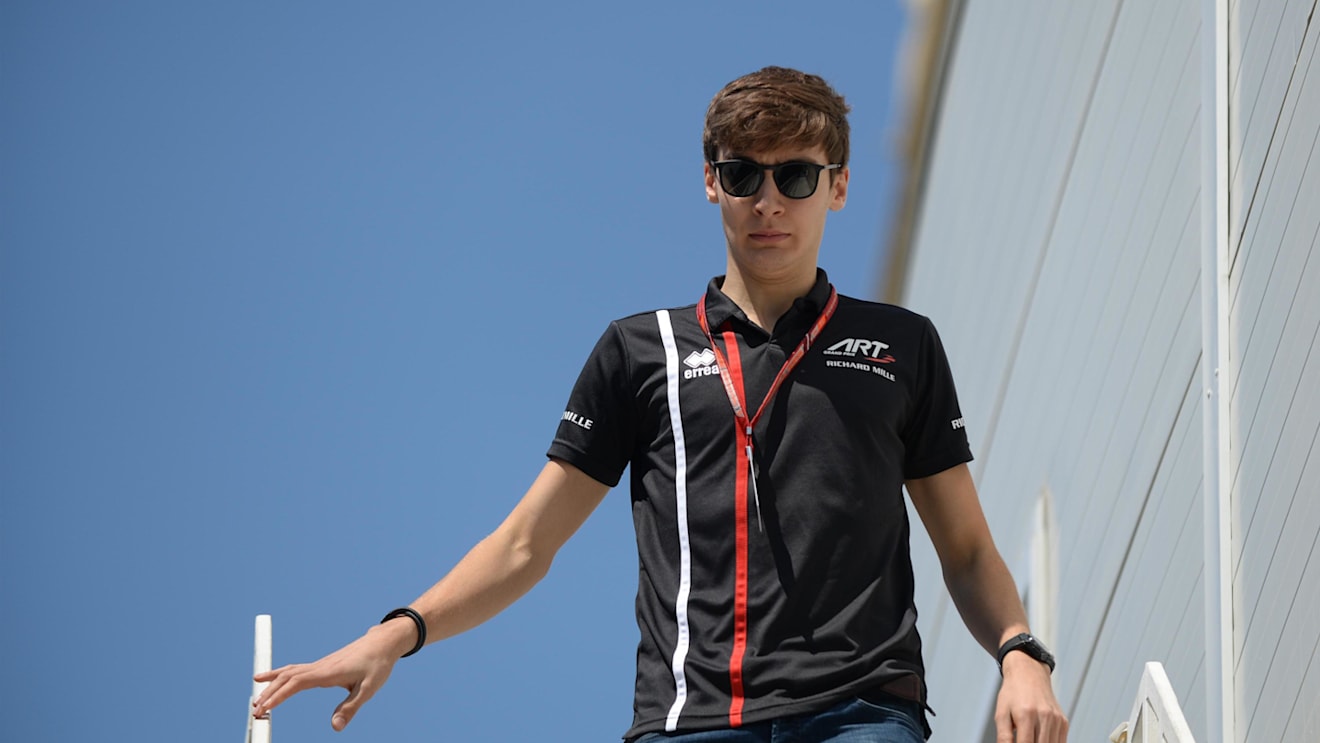 George Russell (GBR) at Formula One World Championship, Rd4, Azerbaijan Grand Prix, Preparations, Baku City Circuit, Baku, Azerbaijan, Thursday 26 April 2018. © Simon Galloway/Sutton Images
