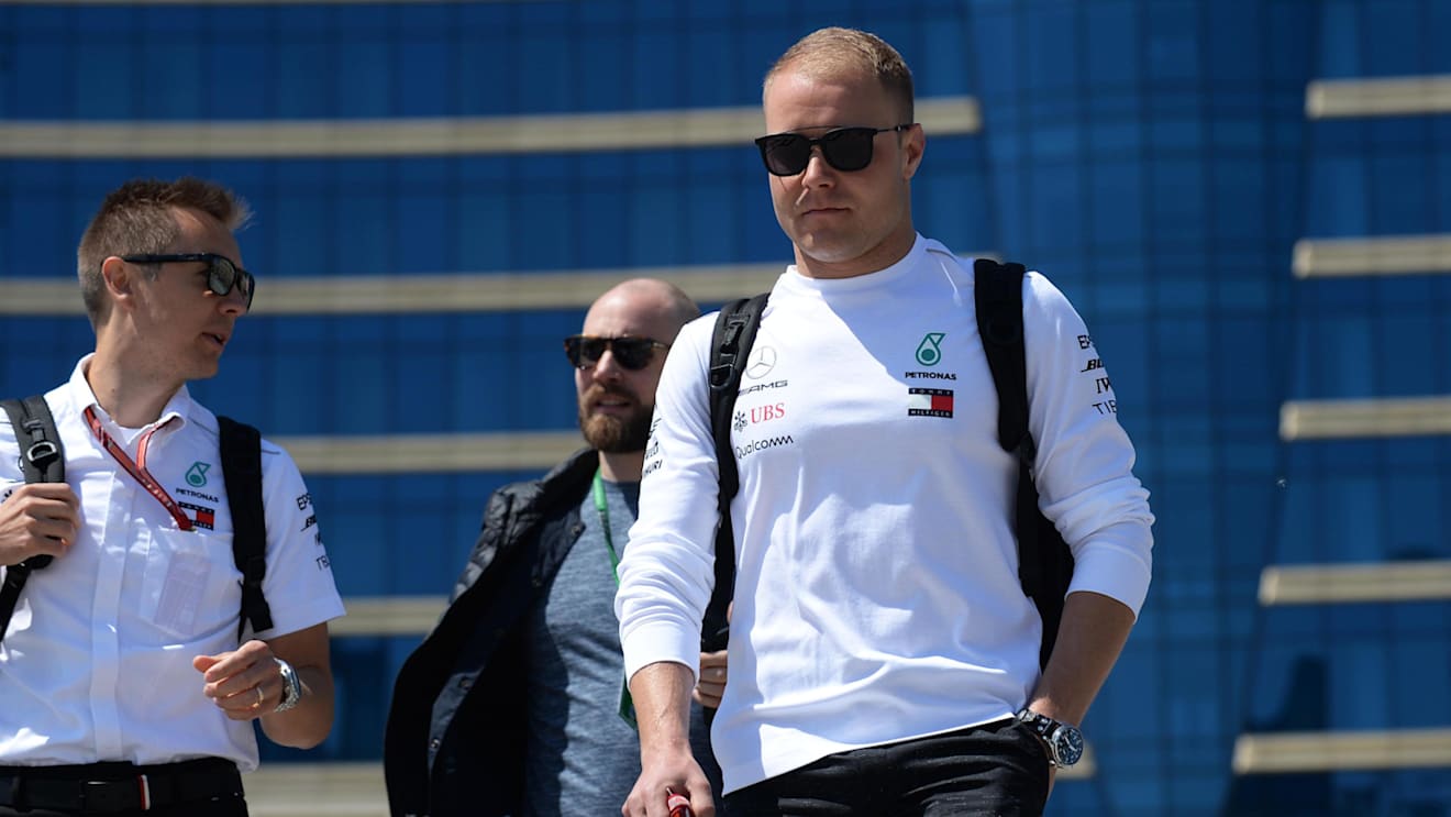 Valtteri Bottas (FIN) Mercedes-AMG F1 at Formula One World Championship, Rd4, Azerbaijan Grand Prix, Preparations, Baku City Circuit, Baku, Azerbaijan, Thursday 26 April 2018. © Simon Galloway/Sutton Images