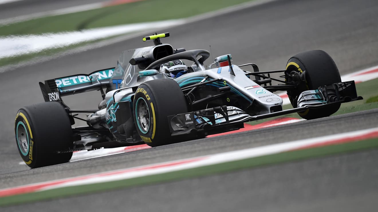 Valtteri Bottas (FIN) Mercedes-AMG F1 W09 EQ Power+ at Formula One World Championship, Rd2, Bahrain Grand Prix, Practice, Bahrain International Circuit, Sakhir, Bahrain, Friday 6 April 2018. © Simon Galloway/Sutton Images