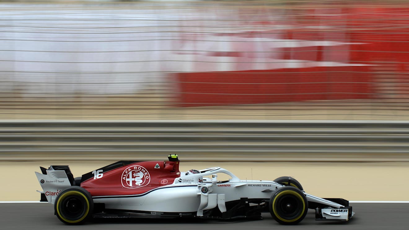 Charles Leclerc (MON) Alfa Romeo Sauber C37 at Formula One World Championship, Rd2, Bahrain Grand Prix, Practice, Bahrain International Circuit, Sakhir, Bahrain, Friday 6 April 2018. © Simon Galloway/Sutton Images