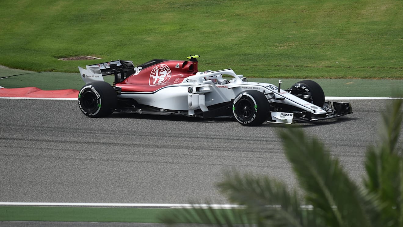 Charles Leclerc (MON) Alfa Romeo Sauber C37 at Formula One World Championship, Rd2, Bahrain Grand Prix, Practice, Bahrain International Circuit, Sakhir, Bahrain, Friday 6 April 2018. © Simon Galloway/Sutton Images