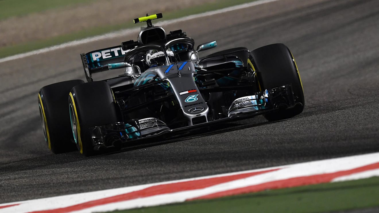 Valtteri Bottas (FIN) Mercedes-AMG F1 W09 EQ Power+ at Formula One World Championship, Rd2, Bahrain Grand Prix, Practice, Bahrain International Circuit, Sakhir, Bahrain, Friday 6 April 2018. © Jerry Andre/Sutton Images