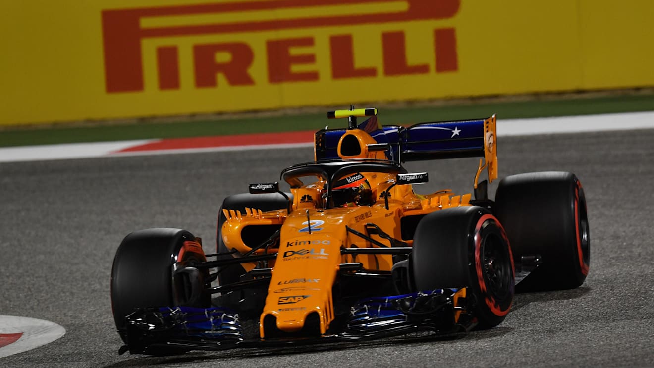 Stoffel Vandoorne (BEL) McLaren MCL33 at Formula One World Championship, Rd2, Bahrain Grand Prix, Qualifying, Bahrain International Circuit, Sakhir, Bahrain, Saturday 7 April 2018. © Jerry Andre/Sutton Images